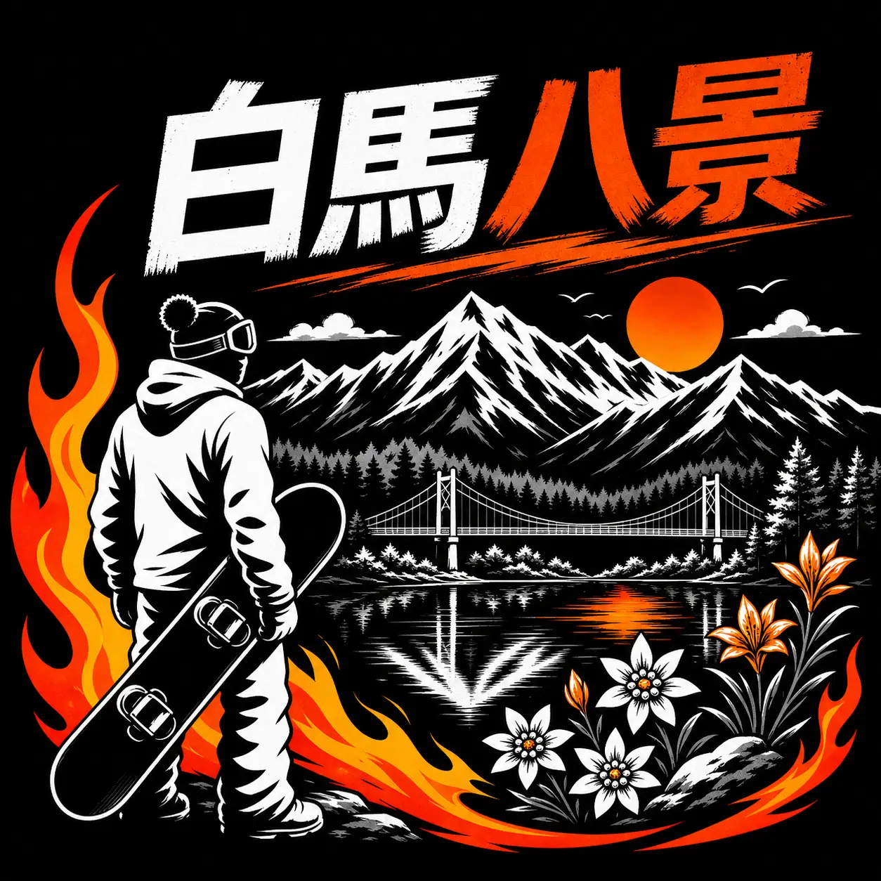 白馬村除了滑雪外,還能幹嘛?之白馬八景封面圖